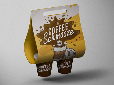 Coffee Schmooze Packaging Mockup branding design