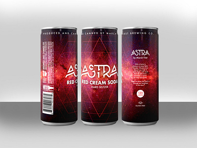 Astra Red Cream Soda Concept