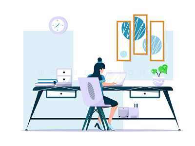 Work from home for cybersecurity app app design cyber security designer flat design flat illustration freelance home page illustration illustrations landing page ui ui design web web design web illustration website website design work at home