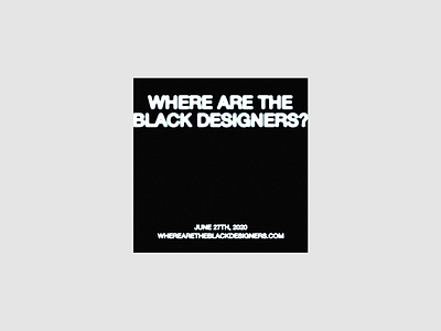 Where are the black designers? design graphic design typography