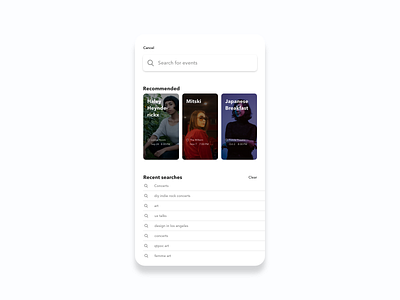 Daily UI #022 - Search 022 dailyui design ui