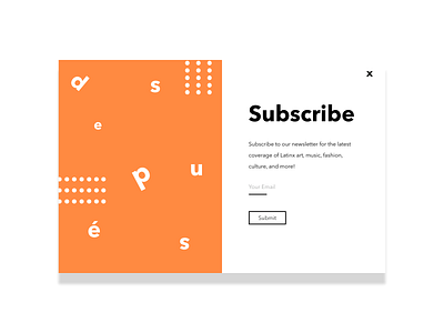 Daily UI #026 - Subscribe 026 dailyui design despues ui