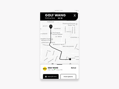 Daily UI #029 - Map 029 dailyui map ui