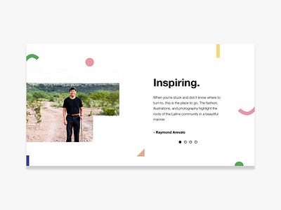 Daily UI #39 - Testimonials 039 dailyui testimonials ui