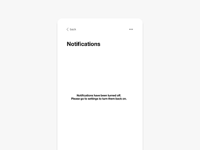 Daily UI #049 - Notifications