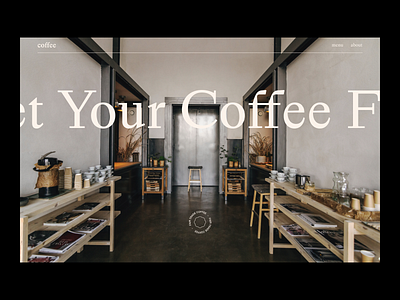 Coffee Shop Landing Page