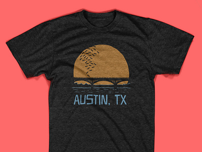 Austin Bat Bridge apparel austin design