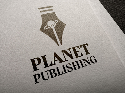 Planet Publishing Logo branding design logo