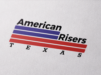 American Risers Texas Logo branding identity identity design logo logodesign simple logo