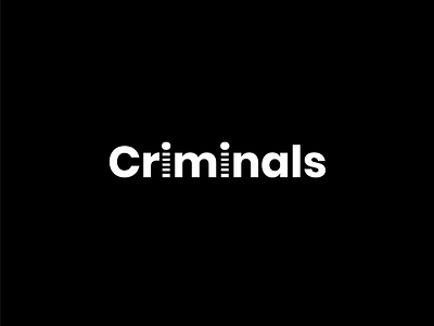 Criminals - Word Logo by Evan Eggers on Dribbble