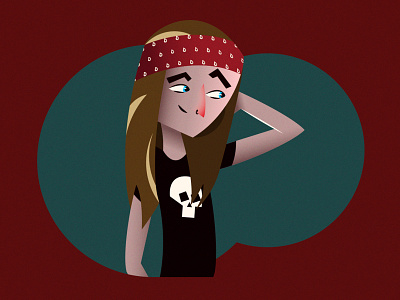 Skull crew 2d cartoon character character design design graphic illustration illustrator vector