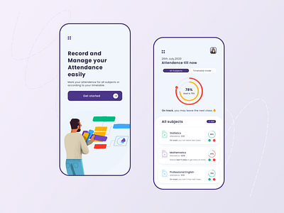 Attendance Manager concept app