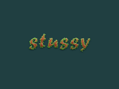 Stussy font