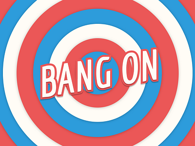 Bang On edmonton graphic pattern sketch type typography