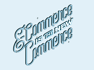 E-Commerce ecommerce granify illustration lettering titles typography