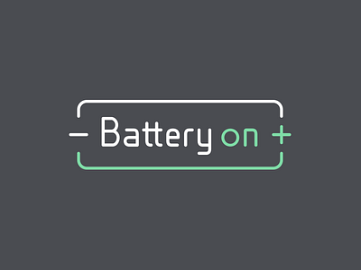 Battery On logo andremagpie battery kiev logo store ukraine web