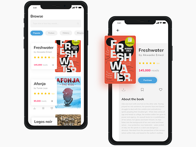 E-book purchase app app design ui uidesign uidesigner uiux ux uxdesign web