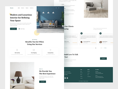 Maxrior - Interior Landing Page