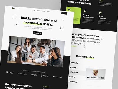 Masterbrand - Creative Agency Landing Page