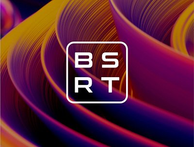 brst 3 branding design icon logo modern art typography
