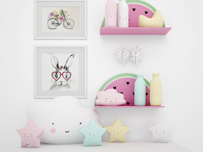 Kids Room & Frames Pack