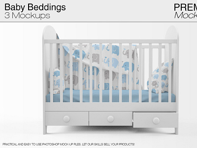 Baby Bedding Mockups