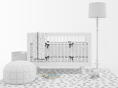 Nursery Mockup Pack baby baby bed bed bed linens bed mock up bedclothes bedding bedding and linen bedding set bedding set template bedding sheets bedset cotton cover double duvets kids bedding linen mock up nursery