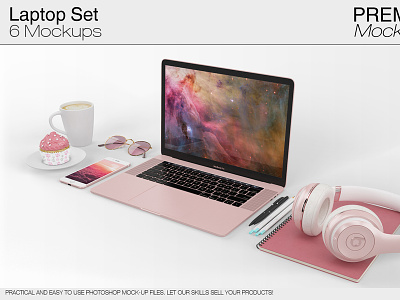Laptop Mockup Pack - Apple MacBook Pro
