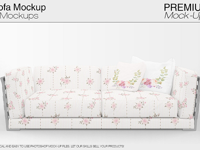 Sofa & Pillows Mockup Pack