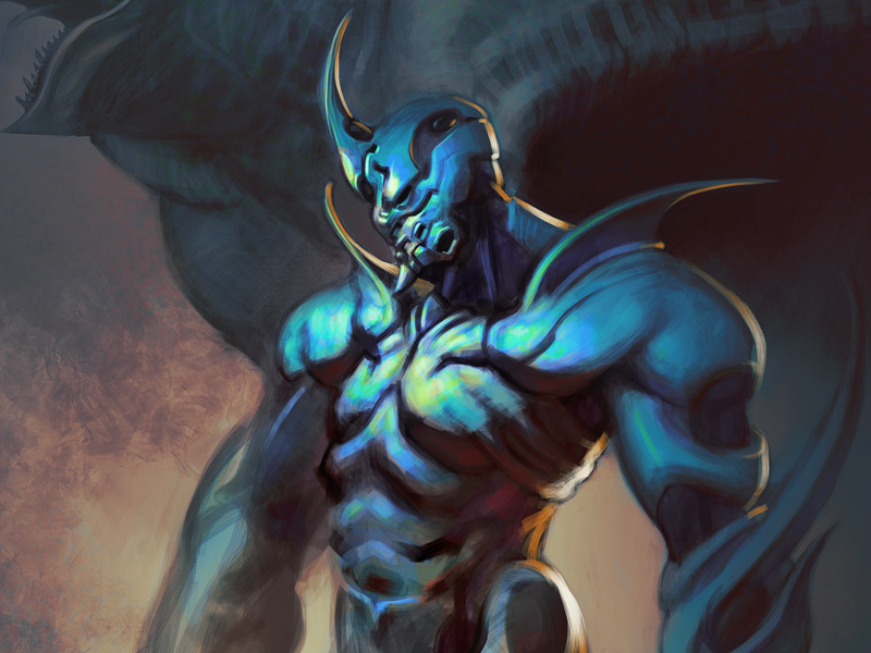 Guyver by Marcel Mercado on Dribbble