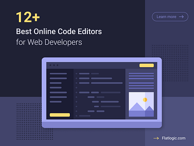 12+ Best Online Code Editors for Web Developers article blog code code editor developers frontend graphic design illustraion interface javascript ui ux web webdevelopment