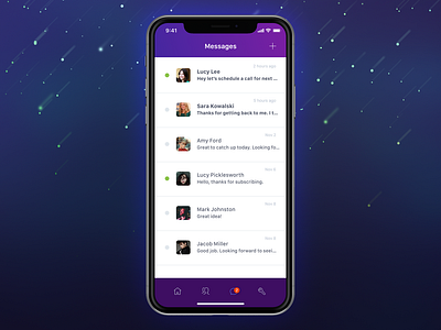 Daily UI #013 - Direct Message