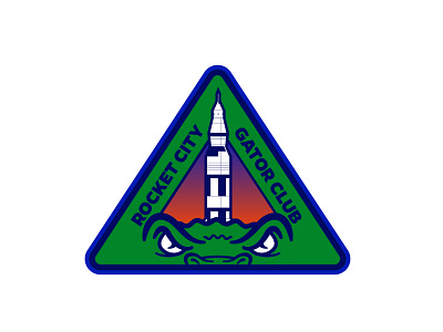 Rocket City Gator Club Badge