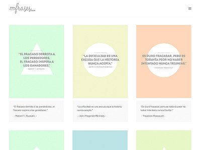 Quote Template minimal pastel quote template triangle