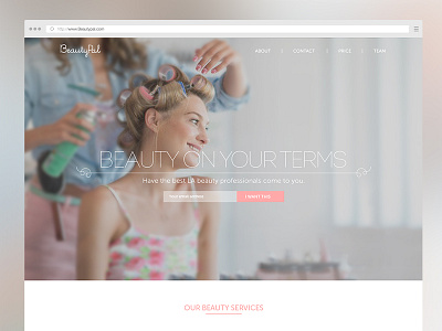 BeautyPal Website