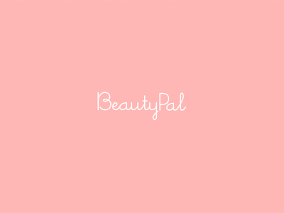 BeautyPal Logotype beauty hair icons makeup nails tan website women