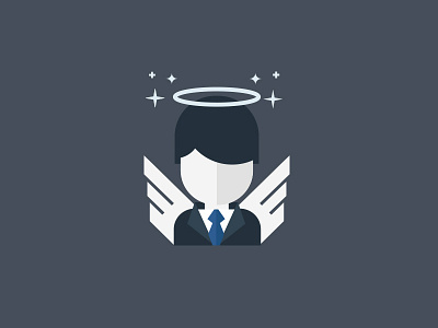 Angel Investor angel icon illustration startup