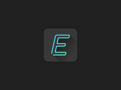 Eventbrite App Icon Dark app dark eventbrite icon ios