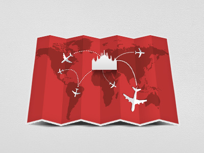 Connecting flights airplane connection design flight free freebies lumen map web