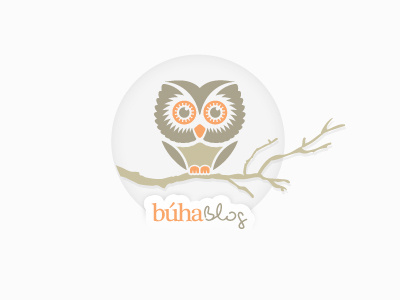 Buha Blog logo design branding brand identity lumen bigott venezuela visual identity identity brand logo olw blog color tree design animal