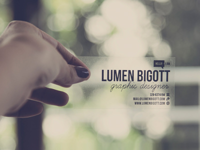 Business card