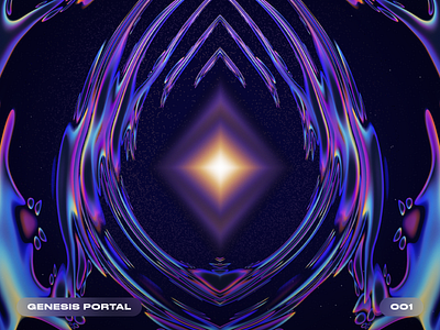 Genesis Portal 2d 3d abstract art colorful digital digitalart galaktika galaxy genesis gradient nft nftart nftartist portal psychedelic surreal vasilenev