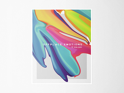 OFFPLACE EMOTIONS art colorful emotions illustration motion offplace poster