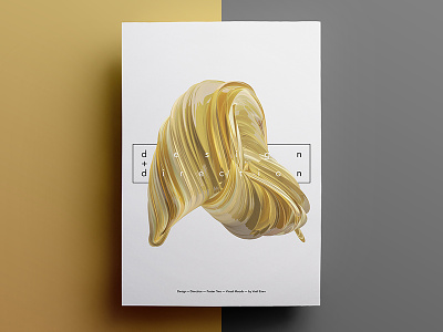 Visual Moods — Poster Two 3d art c4d colorful design digital minimalistic moods poster print twirl visual