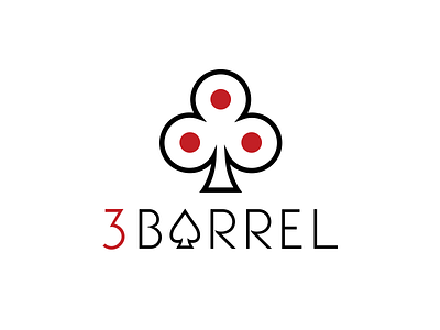 3Barrel 2d branding design flat illustration lettering logo typography