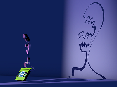 Monsters Inc Homage c4d monster monsters inc purple tape vhs