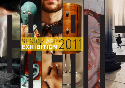 Senior Art Exhibition 2011 Postcard.