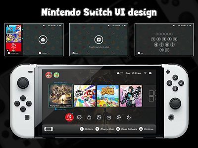 Nintendo Switch UI redesign