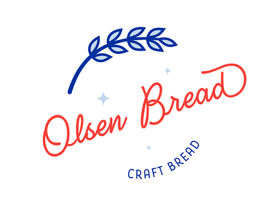 Olsen Bread bakery behance behance project branding bread logo logodesign typography vector