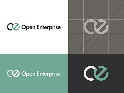 Daily UI 003 – Logo Concept Design brand concept dailyui enterprise futura identity illustrator letter e letter o logo logo design logotype open